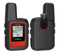 TUSITA Cas pour Garmin inReach Mini GPS - Housse de Protection en Silicone Peau - Accessoires de Poche Satellite Communicator (Noir)