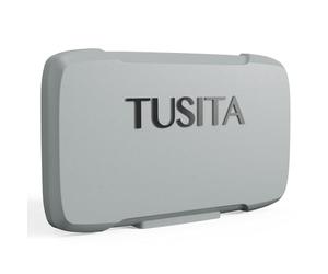 TUSITA Cas pour Lowrance Hook2 5 5X inch - Housse de Protection en Silicone Peau - Navigateur GPS Portable Accessoires