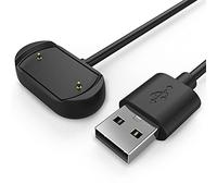 TUSITA Chargeur Compatible avec Amazfit GTR 4, GTR 3, GTR 3 Pro, GTS 3, GTS 4, T-Rex 2 - USB 2 Pins 18.5mm 0.73inch Câble de Chargement 3,3ft 100cm - Montre Connectée Accessoires