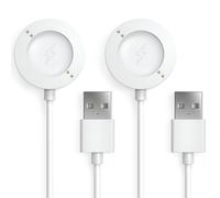 TUSITA Chargeur Rapide Compatible avec Fossil Gen 6, Michael Kors Gen 6 Touchscreen Smartwatch FTW0006 MKT0003-1M, 2 Pièces