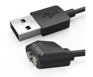 TUSITA Magnétique Chargeur Câble Compatible avec SUUNTO Wing Sonic Open-Ear Écouteurs à Conduction Osseuse, 1M