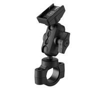 TUSITA Moto GPS Support - Fixation Compatible avec Garmin Handheld GPS (Spine Mount 2) - Double Douille Bras Base de Guidon