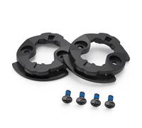TUSITA S00-02545-00 Quarter-Turn Kit à Languettes Compatible avec Garmin Edge 550 850 1050, MTB GPS, 2 Pièces