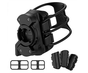 TUSITA Support de Tige de Selle Compatible avec Garmin Varia RCT715 Radar Caméra Éclairage Arrière - Fit 25.4mm à 35mm, en Forme de D, Aero Tige de Selle - Accessoires de Cyclisme