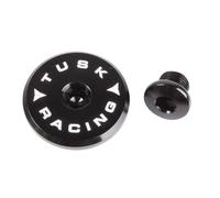Tusk Kit de bouchons de moteur en aluminium noir pour Suzuki DR650S 2015-2020