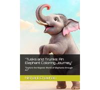 "Tusks and Trunks: An Elephant Coloring Journey": "Explore the Majestic World of Elephants through Art"