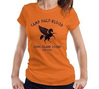 TusPersonalizables T-shirt pour femme Percy Jackson Camp Half Blood, orange11, XL