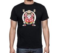 TusPersonalizables T-shirt pour homme - Maestro Roshi Paz - DB Fan Art, Noir , S