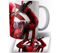 TusRelojes Deadpool Deadpool Ryan Reynolds Tasse en Céramique Blanche 325ml Mug