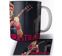 TusRelojes Dire Straits Mark Knopfler Tasse en Céramique Blanche 325ml Mug