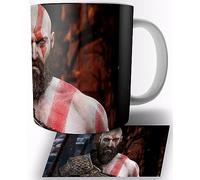TusRelojes God of War Kratos Tasse en Céramique Blanche 325ml Mug