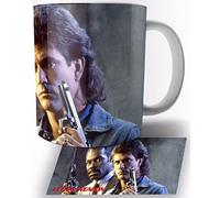 TusRelojes Lethal Weapon Mel Gibson Danny Glover Tasse en Céramique Blanche 325ml Mug