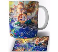 TusRelojes Little Mermaid Ariel B Tasse en Céramique Blanche 325ml Mug