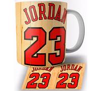 TusRelojes Michael Jordan 23 Tasse en Céramique Blanche 325ml Mug