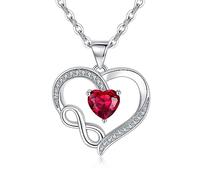 Tusuzik Cadeau Femme Collier Infini 925 Argent Sterling