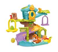 VTech Circuit Tut Tut Animo Bisous – Arbre-cabane toboggan (+ Tamarin le tigre malin) – Multicolore