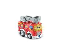 Tut Tut Bolide - Camion pompier Suzie alerte incendie, version FR - Vehicule SOS Secours Vtech - Set Jouet 1er age et carte