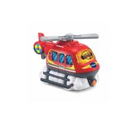 Tut Tut Bolides - Malo Helico Turbo, Serie Pro - Super Avion a Helices - Vehicule Secours, Loisirs - Set Jouet Eveil Bebe et Carte