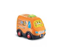 Tut Tut Bolides surprise : Jimmy livreur de colis - Vehicule interactif, version FR - Set Jouet Petit Camion Bebe et carte