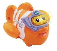 Tut Tut Marins Vtech - Titoune le poisson clown sons et lumieres - Version FR - Jouet 2 en 1 : bain / hors de l'eau