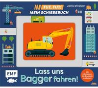 Tut, Tut! - Mein Schiebebuch: Lass uns Bagger fahren!: Pappbilderbuch mit 5 Schiebern für Kinder ab 18 Monaten zum Entdecken der Baustelle
