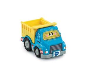Tut tut Owen Camion Benne, Version FR - vehicule interactif, City Chantier - bolides Serie Pro 2/6 Ans - Set Voiture et Une Carte Animal