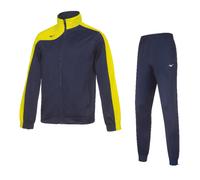 TUTA CON PANTALONE DA UOMO MIZUNO TEAM KOBE KNITTED TRACKSUIT navy yellow