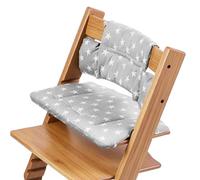 Tutamaz Coussin chaise haute bébé compatible Stokke Tripp Trapp - Coussin de siège Rembourré Ergonomique Antidérapant Universel, Housse Lavable et Respirante, Installation facile, Confort optimal ultr