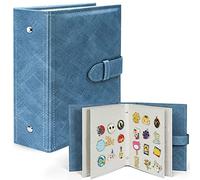 tutata Livre d'affichage d'épingles Disney, Bleu, Capacité de 42 épingles, Cuir PU