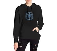 TuTaTiMANG Sweat À Capuche Vegvisir, Inspiré De La Mythologie Nordique, Unisexe, Confortable Et Décontracté, Idéal Au Quotidien