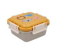 Tutete Boîte à Déjeuner Enfant 780 ml - Lunch Box École Hermétique, Passe au Micro-Ondes et Lave-Vaisselle, Idéale pour Parc, Pique-Nique et École, Sans BPA, Fermeture Sécurisée | Animal Friends