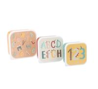 Tutete Lot 3 Boîtes Repas Enfant 500/350/300 ml Sans BPA | Funny Letters