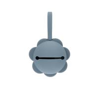 Tutete Porte-tétine bébé en silicone | Trousse hygiénique avec poignée pour poussette et sac de maternité | Boîte porte-tétine pour 3-4 unités | Fleur Ocean