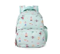 Tutete Sac à Dos Crêche et Maternelle | Cartable Rembourré de Petite Taille | Idéal pour Petits Enfants | 100% RPET avec Fermeture Sécurisée et Poches Fonctionnelles | The Three Little Pigs