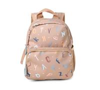 Tutete Sac à Dos Crêche et Maternelle | Cartable Rembourré de Petite Taille | Idéal pour Petits Enfants | 100% RPET avec Fermeture Sécurisée et Poches Fonctionnelles | Funny Letters