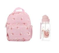 Tutete Set Sac à Dos Maternelle avec Gourde Tritan 500 ml pour Enfant | Léger, Pratique et Sans BPA | Idéal Crèche, École et Sorties | Magical Unicorn