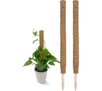 Tuteur coco - 2 pièces / 110 cm - Tuteur pour plantes (110 cm / 2 pièces)