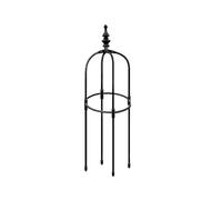 Tuteur de Jardin obélisque - pour grimpantes telles Que Fleurs, tomates, Roses, sarments - Résistant aux intempéries - Métal revêtu - Décoration de Jardin