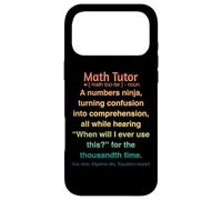 Tuteur de mathématiques drôle Coque pour iPhone 17 Pro Max