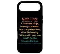 Tuteur de mathématiques drôle Coque pour iPhone Air