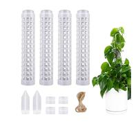 Tuteur en Mousse | Piquets pour la Croissance des en Extérieur,Support pour Fleurs Grimpantes,Usage Intérieur Et Extérieur, Jardin, Terrasse, Balcon, Serre, Arrière-Cour