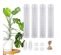 Tuteur en Mousse pour | Support Externe pour La Croissance des,Poteau d'escalade À Fleurs Grimpantes,Utilisation en Intérieur Extérieur Terrasse Jardin Balcon Serre