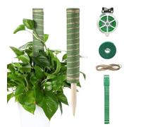 Tuteur Mousse pour Grimpantes | avec Liens de Jardinage Inclus,Support Grimpantes | pour Pothos Intérieur Balcon Terrasse Jardin Serre Intérieur Extérieur