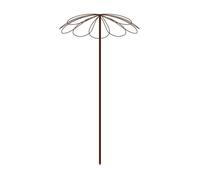 Tuteur Parapluie 9 pétales pour Rosier - 100x250 cm - Fer Vieilli - Made in France