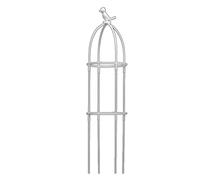 Tuteur Plante Grimpante, Obelisque Plante, Tuteur Rosier Grimpant Exterieur, Tuteur Jasmin, Support pour Plantes Grimpantes(White,32 * 120cm/11.8"*47.3")