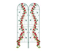 Tuteur plante treillis décoratif support de plantes métal léger tuteur de jardin