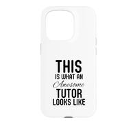 Tuteur : Professeur de mathématiques, Anglais, STEM Coque pour iPhone 15 Pro