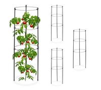 Tuteur tomate support à plantes piquet pour tomates treillis ajustable 4 pièces