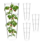 Tuteur tomate support de jardin 4 pièces 80 g tuteur de jardin tuteur en métal