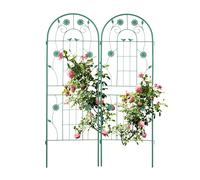 Tuteur tomate support de jardin treillis à tomates 2 pièces 150 cm vert clair